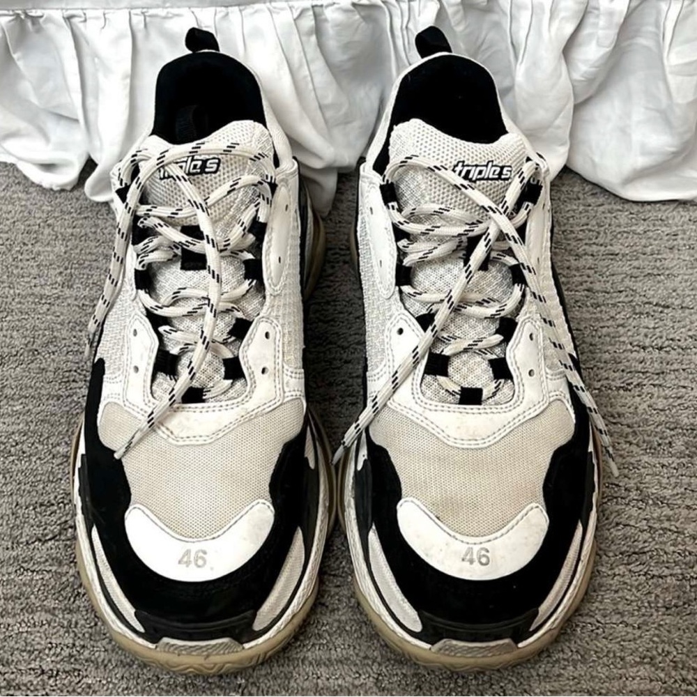 2020 Balenciaga Triple S Sneaker ‘White black’